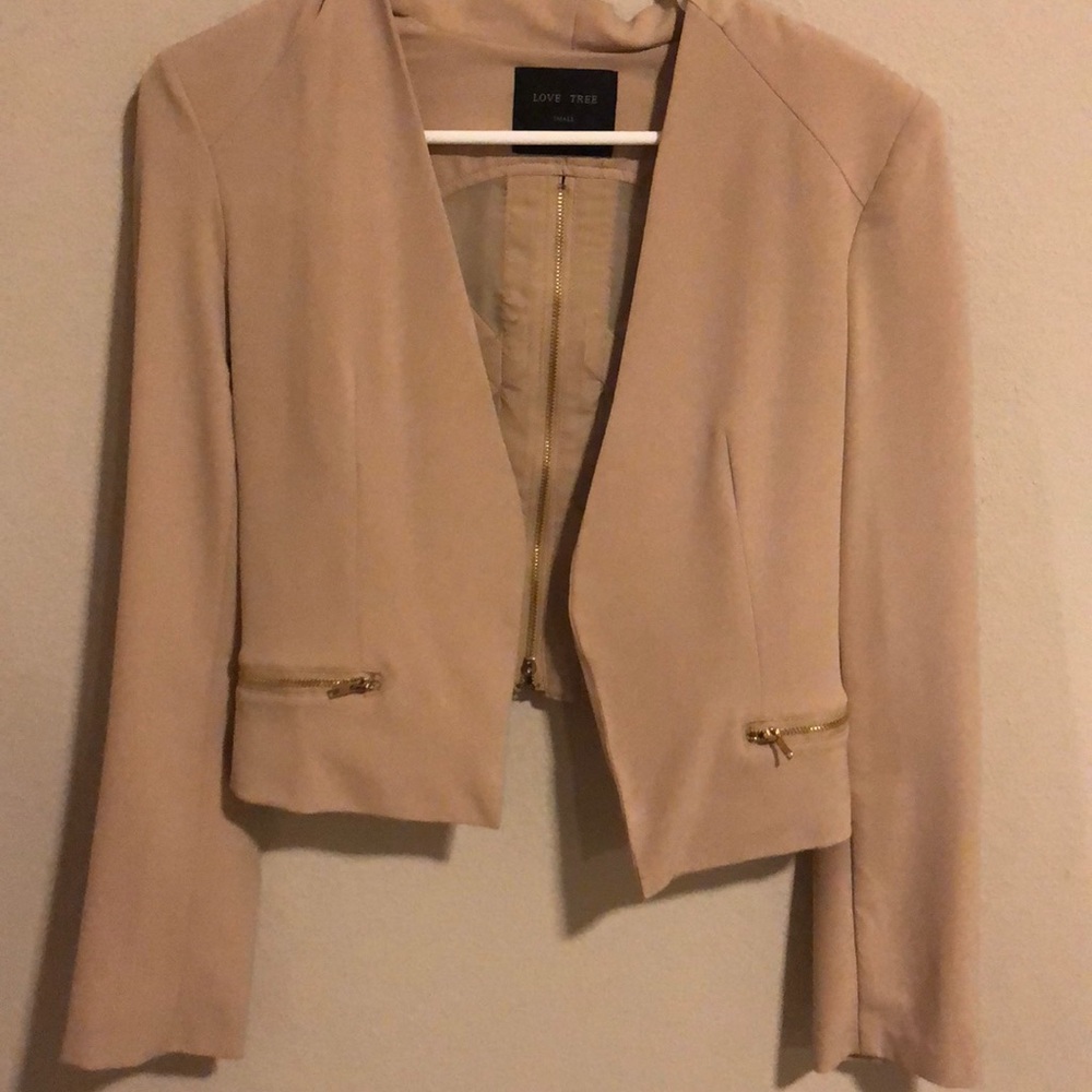 Khaki blazer